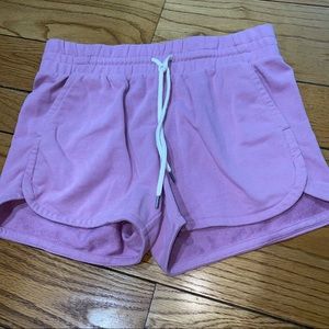 Super cute and comfy sweat shorts! Champion Sz: Sm